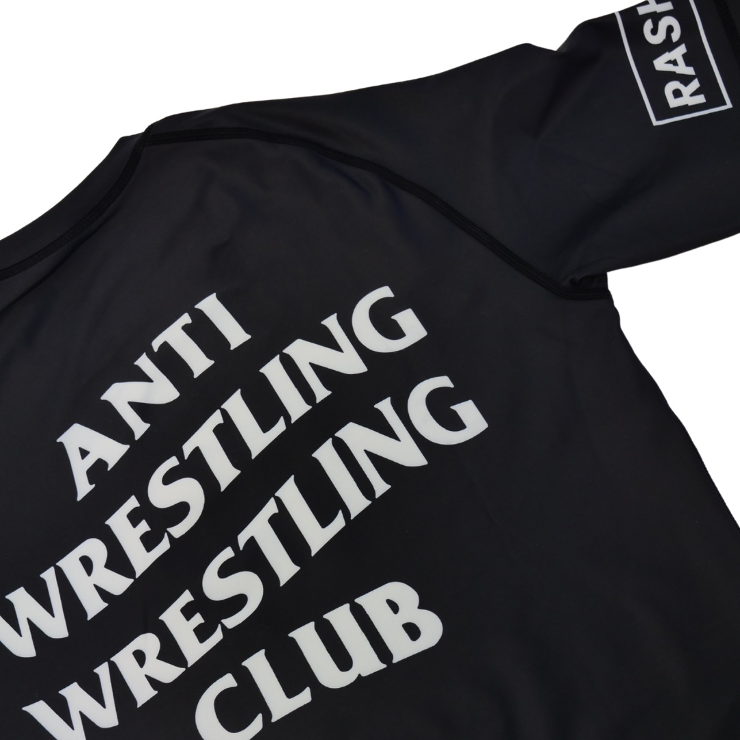 BJJ Rashguard | ANTI WRESTLING WRESTLING CLUB