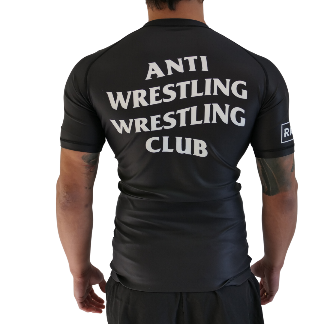 BJJ Rashguard | ANTI WRESTLING WRESTLING CLUB